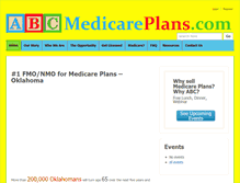Tablet Screenshot of abcmedicareplans.com